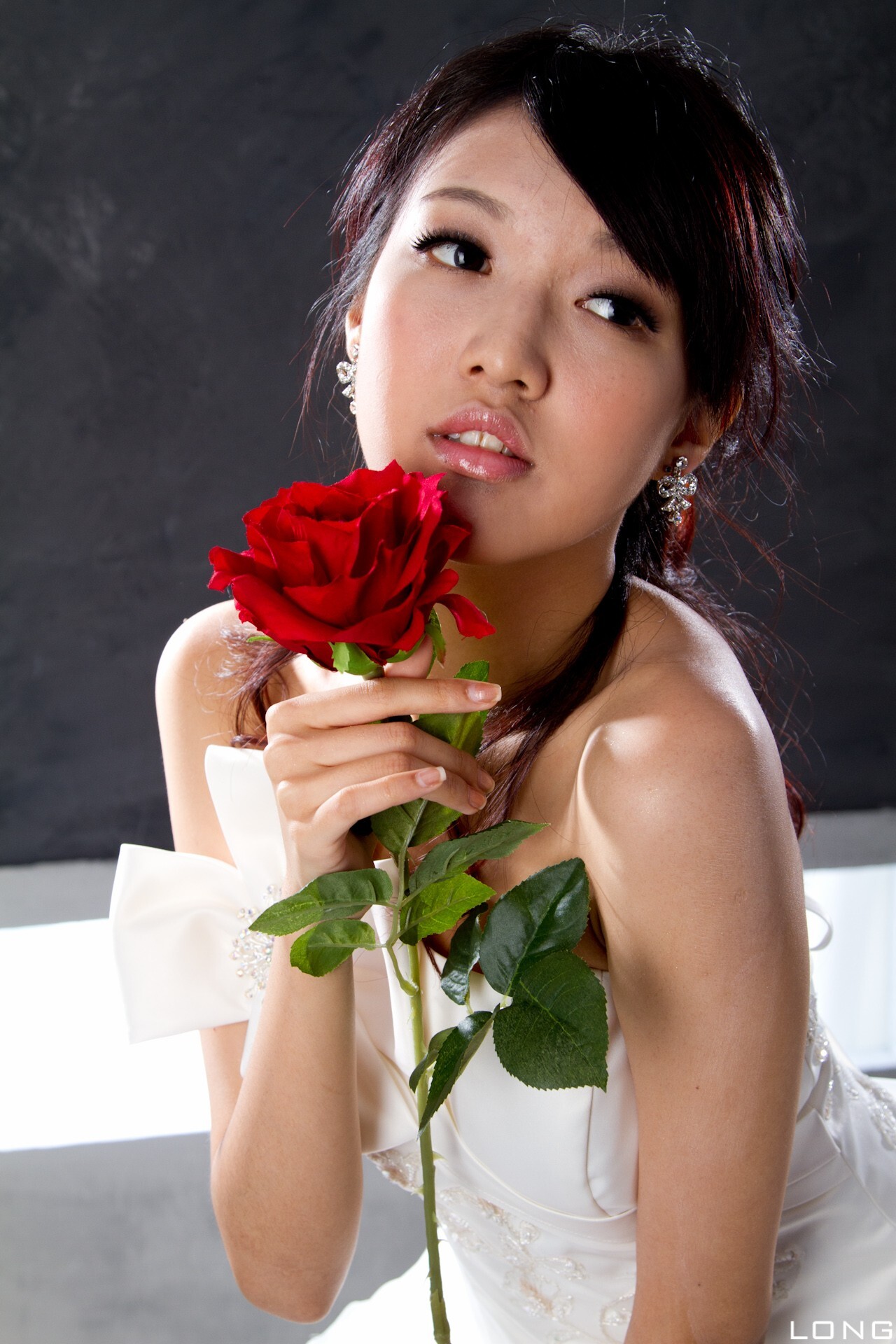 棚拍]Jill 瑋廷 婚紗之白 Beauty性感美女写真套图